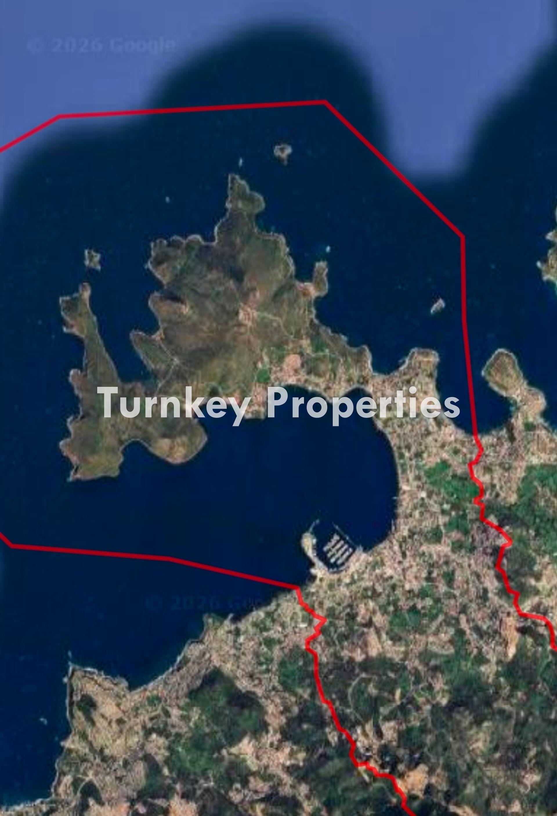 Bodrum Yalıkavak Küdür Satılık Arsa 2362 m² Kargir Evli Parsel